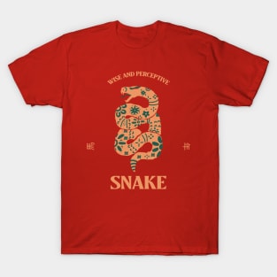 Year of The Snake - Chinese Zodiac T-Shirt